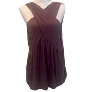 Maurice’s Purple Crisscoss Sleeveless Top, Size XXL